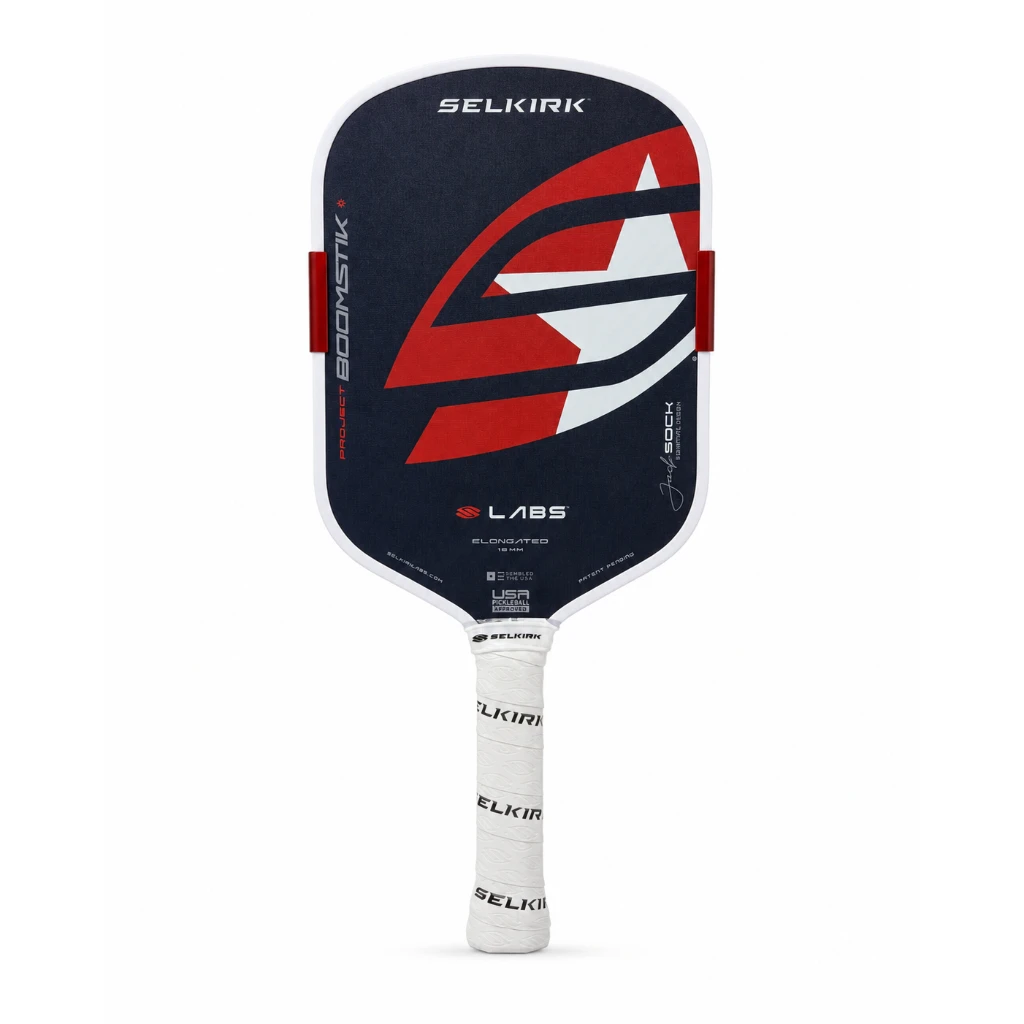 raquette-de-pickleball-allongee-selkirk-labs-t700-en-fibre-de-carbone-brute-grand-sweet-spot-controle-de-rotation-eleve-approuvee-usap-raquette-professionnelle