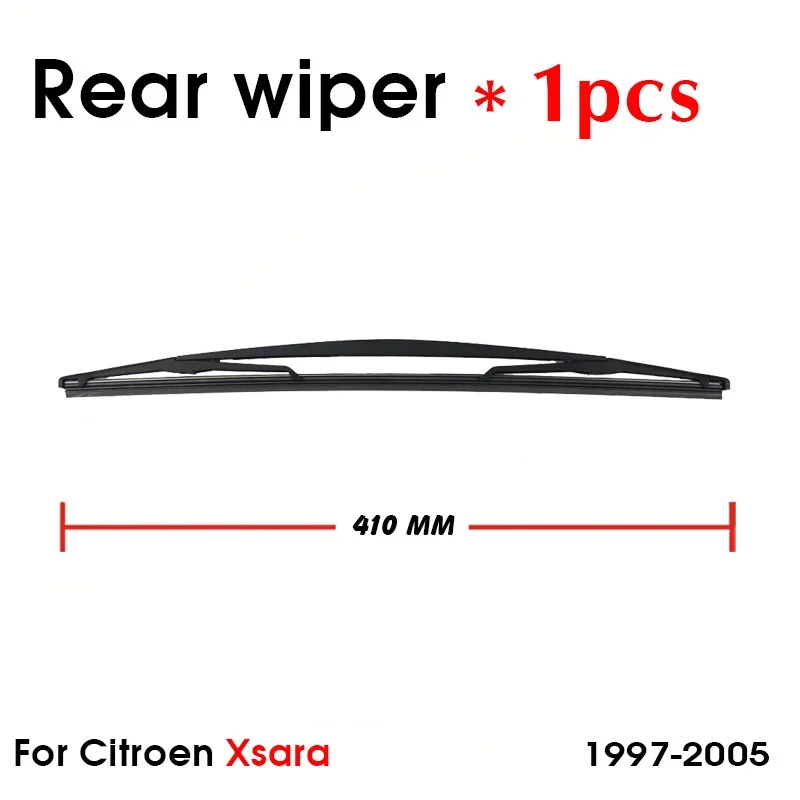 BEMOST Car Rear Windshield Wiper Arm Blade Brushes For Citroen Xsara 1997-2005 410MM Hatchback Windscreen Auto Accessories