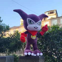 Japan Cartoon Movie Digital Monster Impmon Plush toys Soft Animals doll Interior decoration toy Children's Birthday Gifts 45 cm