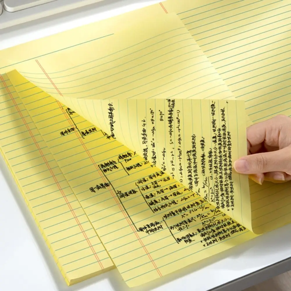 50sheets Thickened A3 A3 Notebook Mind Map Planning Tearable Draft Paper Students Writing Notepad Back To School Gift