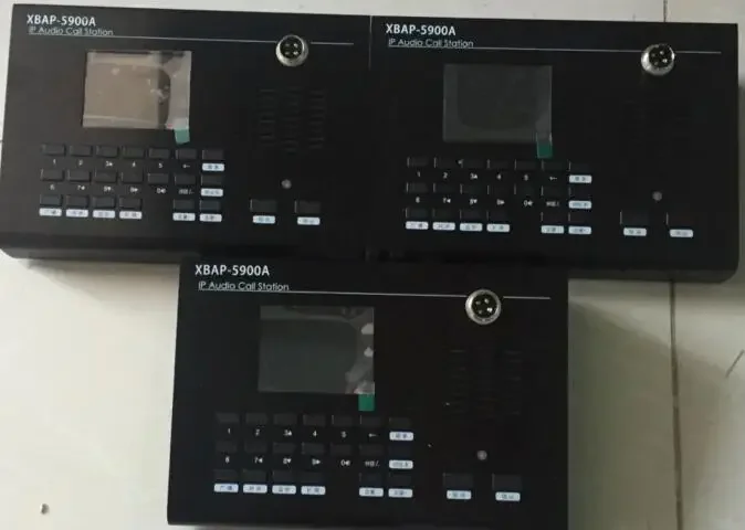 IP Network Public address   Intercom system  microphone With 7-inch touch screen, support for SIP protocol and equipments