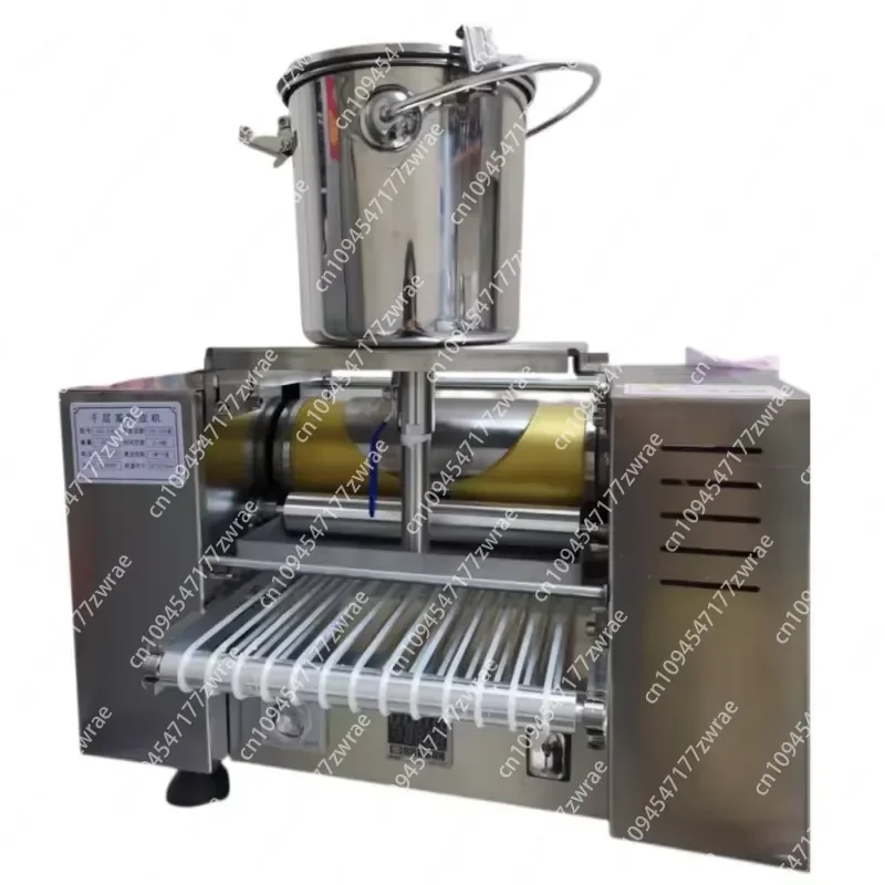 8-Inch Commercial Mille Crepe Cake Machine Thousand Layer Cake Crust Machine