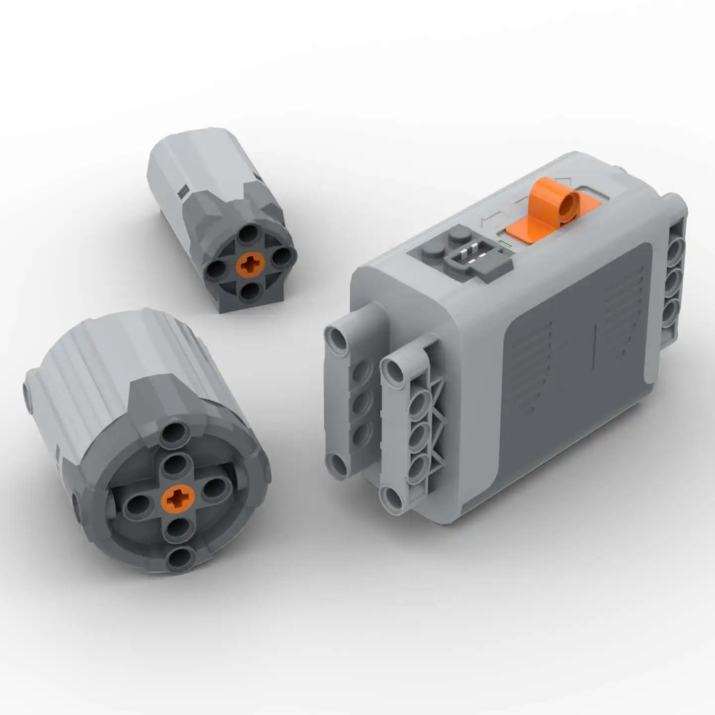 8881 Battery Case Housing M/XL Motors 8883 8885 Module Power Functions MOC Building Blocks Technic Car Model 58120 59510 58121