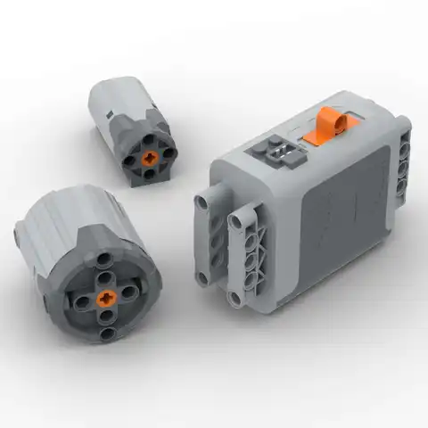 8881 Battery Case Housing M/XL Motors 8883 8885 Module Power Functions MOC Building Blocks Technic Car Model 58120 59510 58121
