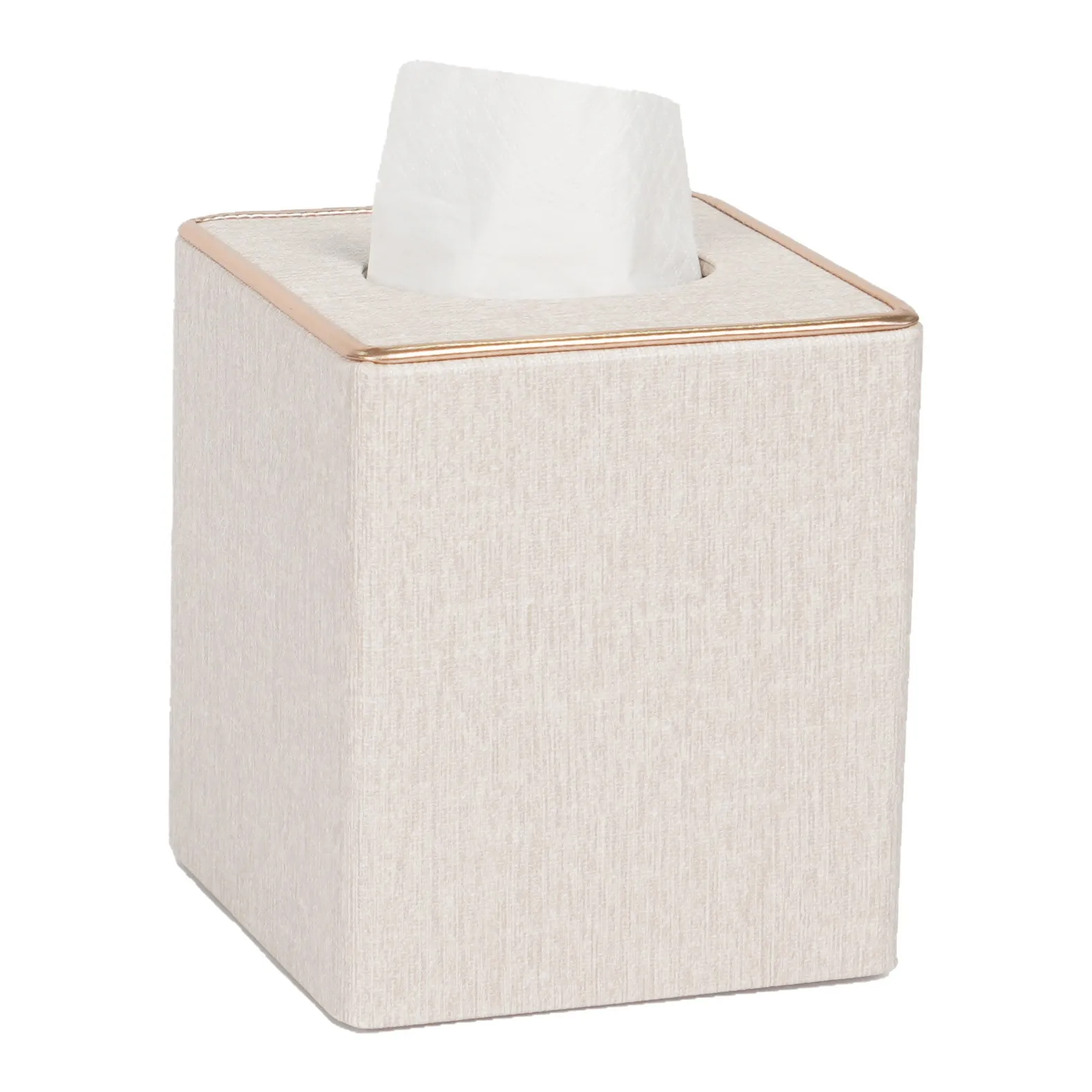 

Tissue Box Square, Light Luxury High-end Car Leather Carton Paper Box Roll Box