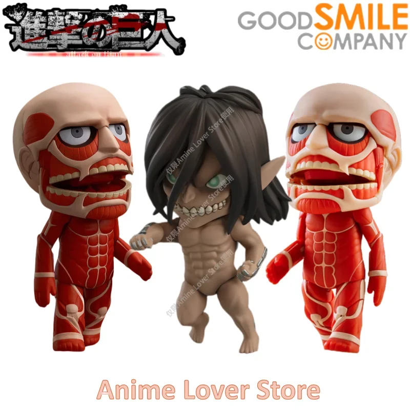 In Stock Original Good Smile Company GSC Attack On Titan Eren Jaeger Titan Anime Figures Toys Collectible Model Ornaments