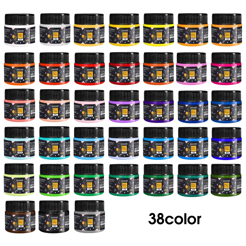 1pcs Art Acrylic Pigment 100ml 38 Colors In Jar,Doodle,DIY,Can Be Used For Wall,Stone,Textile Painting Art Supplies image 5