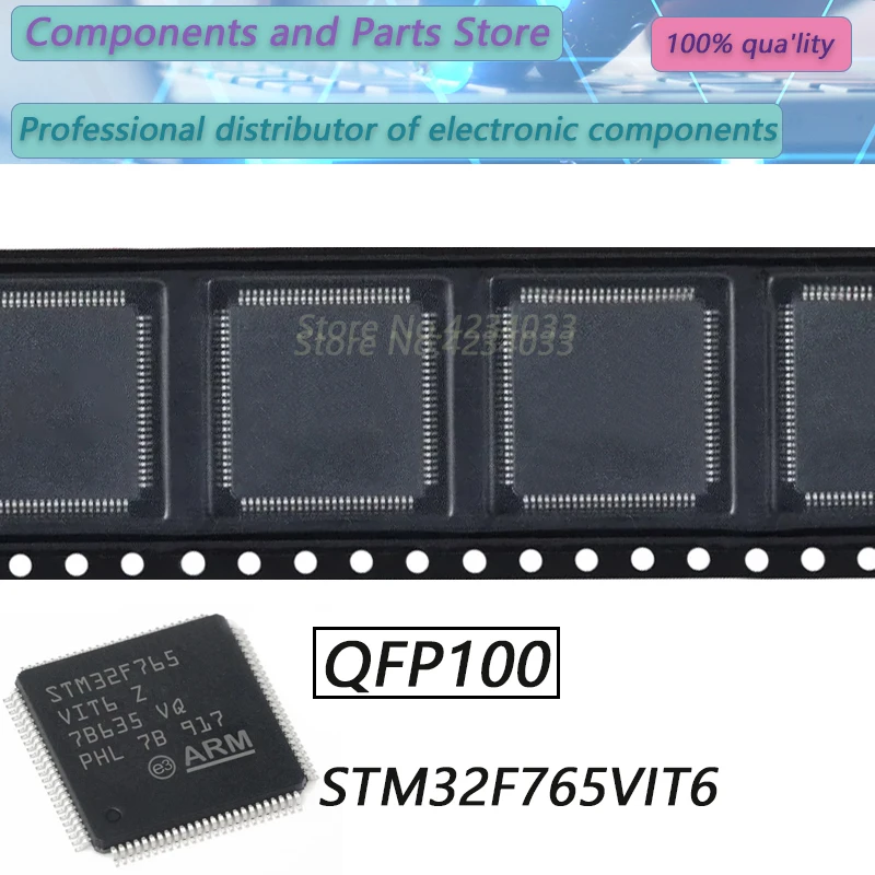 

STM32F765VIT6 STM32F765V STM32F76 STM32F QFP100 новый оригинальный запас