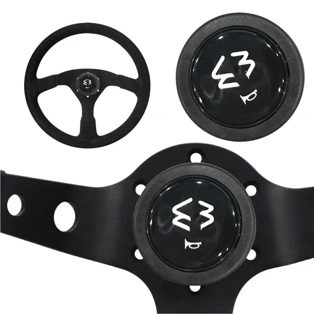 Car Drift Sports Black Ultimate Driving Technique steering wheel  horn button Switch Push For Rare Suzuki Car Styling