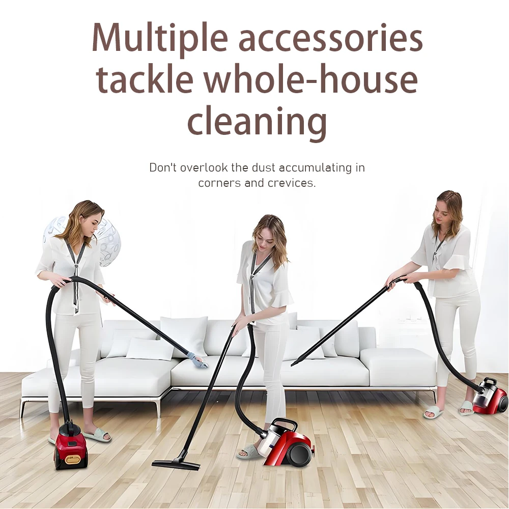 Upright Vacuum Cleaner Large Suction Portable Vacuum Cleaner Multi-function Lightweight Large Capacity Vacuum for Home Pet Car