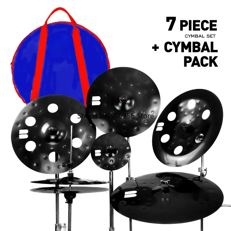 for Eight-piece drum set - 7 pieces, free cymbal backpack