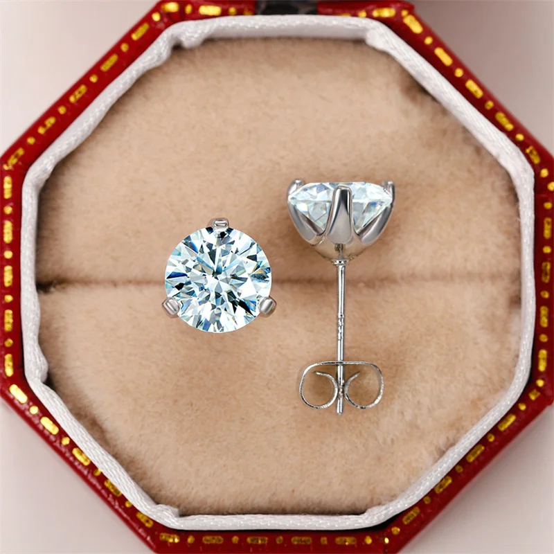 CAOSHI Einfache glänzende ovale CZ-Ohrringe für Damen, anmutige Dame, vielseitige Accessoires, klassische Eleganz, Damenschmuck