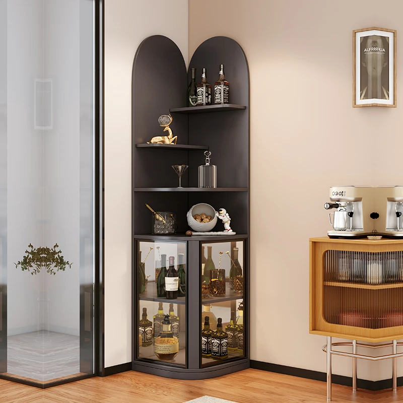 Bebidas bar armário de vinho rack uísque vitrine armazenamento prateleiras high end luxo elegante stands parede meuble vitrine móveis barra