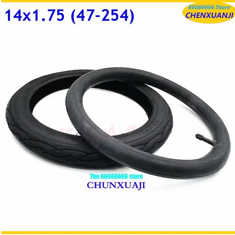 14Inch Children Bicycle Tires 14*1.75   14x1.75 /47-254 Bicycle Tyre Inner Tube for BMX Kid's Bikes Ultralight Folding Bike