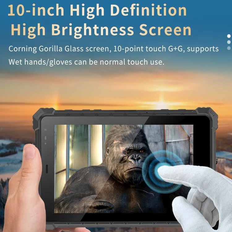 CENAVA W10Y 10 Inch 1920*1200 700Nits I5 5550Mah Camera 5Mp+12Mp 5G Lte Ordinary Industrial Fingerprint Rugged Win Tablet view 2