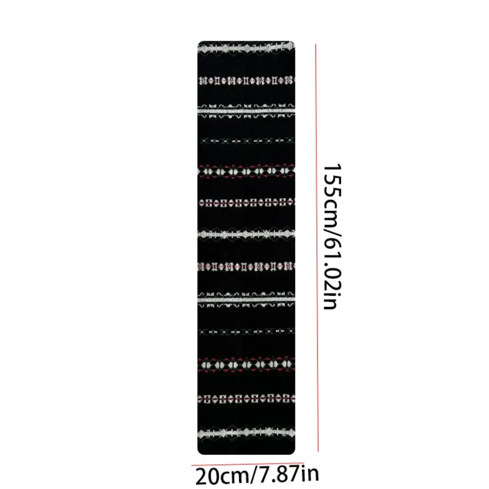 Ретро исландский стиль островный стиль жаккардовый шарф с принтом женский милый корейский стиль шарфы шерстяная шаль для девушек