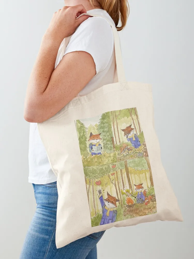 

Foraging adventure Tote Bag custom bags eco bag folding tote bag men Portable shopping
