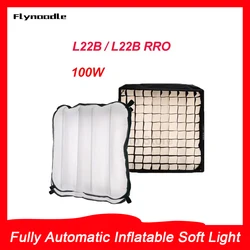 FlyNoodle L22B Pro Bi-Color Fully Automatic Inflatable Soft Light 100W 2700K-6000K with APP Control Studio Video Camera Light