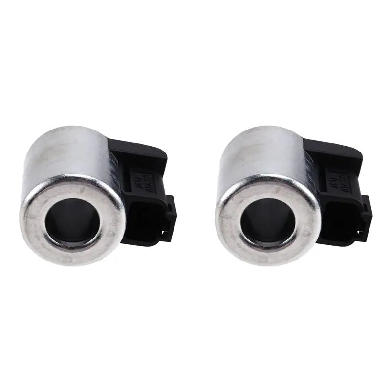 2X 3036401 Solenoid Valve Coil 24V For R210-7 R225-7 R215-7 R220-7 Excavator Parts