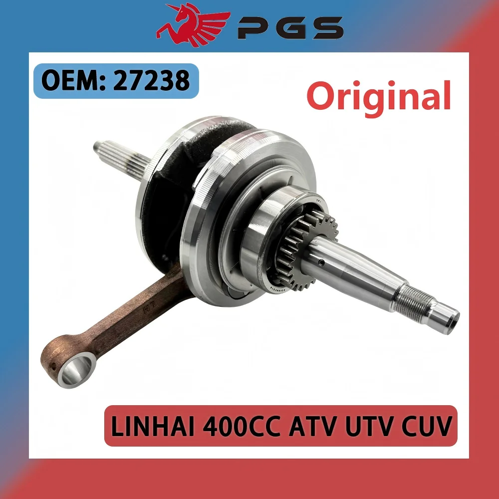

Оригинальный коленчатый вал для квадроцикла LINHAI 400, детали и аксессуары для мотоциклов QUAD для автомобиля, пляжного автомобиля 27238 QUAD GO KART