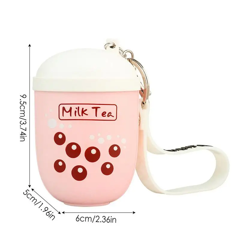 Cute Electric Hand Warmer Hand Milk Tea Design Power Bank Pocket Rechargeable Body Heater Reusable Portable Pocket Heater Fast