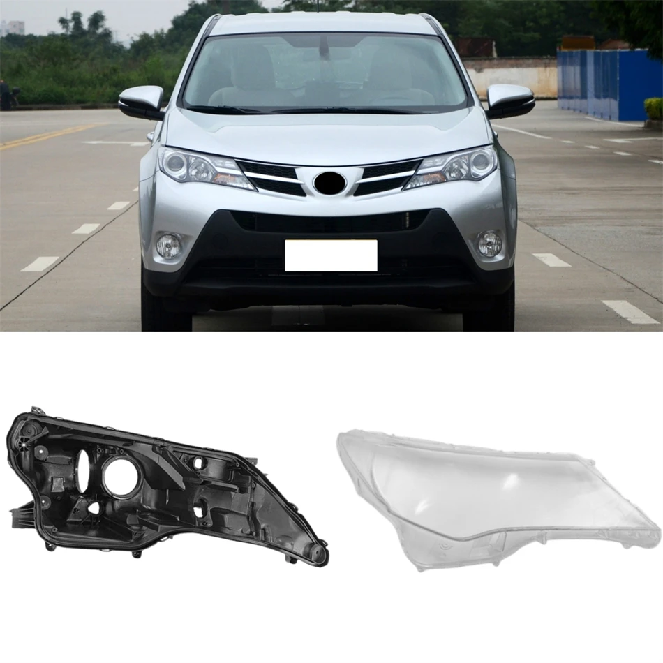 

For Toyota RAV4 2013 2014 2015 Car Interior Replacement Parts Dust Cover Headlights Car Light Bulb Holder
