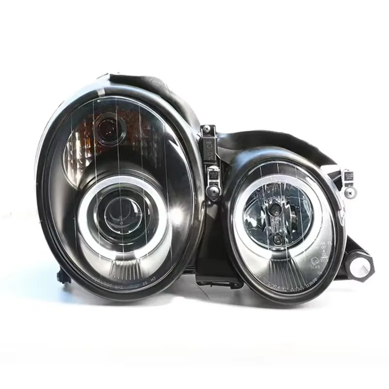 

For W208 Headlamp CLK Modified Double Lens LED Ingenuity Running Lights Near and Far Lights