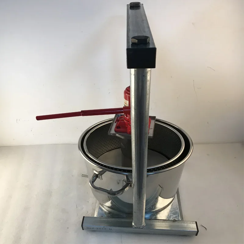 Presse-fruits hydraulique manuel en acier inoxydable, presse-fruits, petit, miel, raisin, myrtille, mûrier, ju479