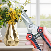 Stainless Steel Pruning Shears Sharp Branch Scissors with Non Slip Handle for Garden Fruit Tree Trimming Tools
