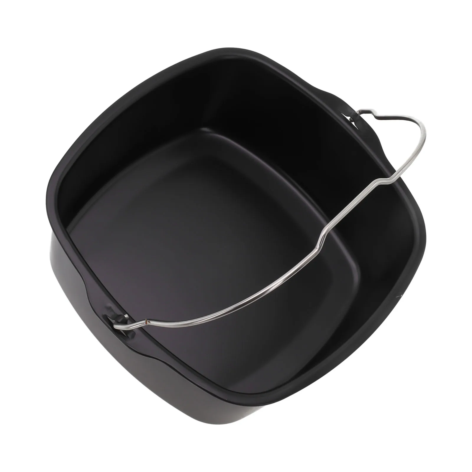 7/8 Inch Non-stick Coated Aluminum Steel Cake Baking Tray Basket Airfryer For Kitchen Baking Dish Air Fryer Accessories