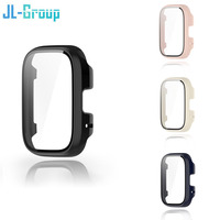 PC Case For Xiaomi Redmi Watch 3 Active With Tempered Glass Full Cover Bumper Protective Screen Protector Redmi Accessories