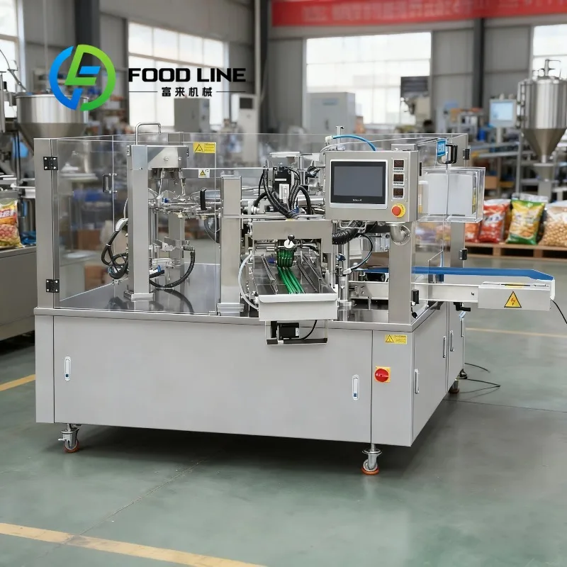 Doypack Packing Machine Noise Insulated Outer Cabinet Builds Quiet Working Environment For Urban Downtown Food Workshops