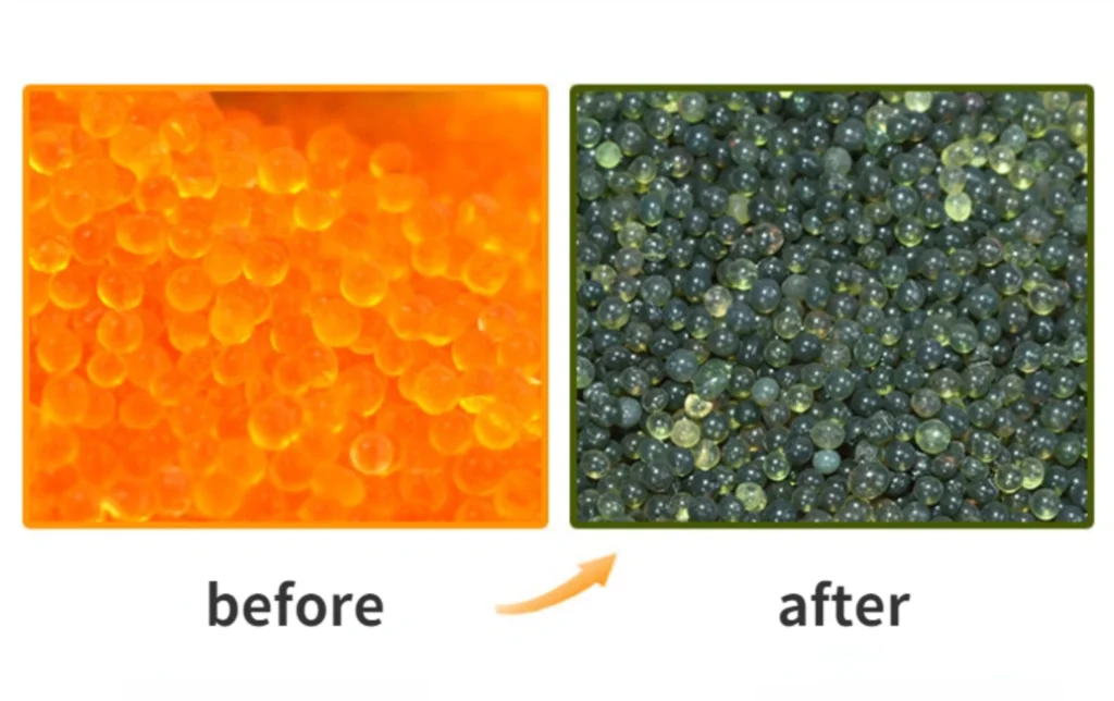 New 500g Blue/orange Waterproof Reusable Silica Gel Beads Bottles Moisture Absorber Electronic Product Desiccant Dehumidifie