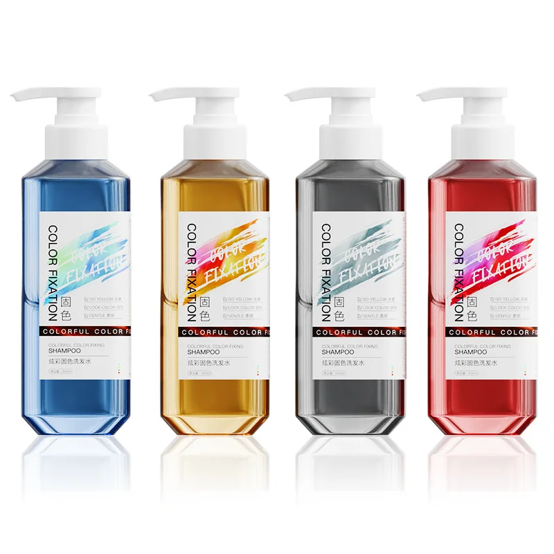 500ml Color Protecting Shampoo Anti Fade Long Lasting Hair Color Care Vibrant Shine