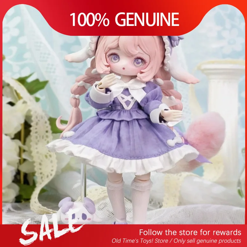 Genuine The Luluelf Story 12 Points Bjd Series Blind Box Cute Luluelf Anime Figure Desktop Ornamen Surprise Mystery Girls Gifts