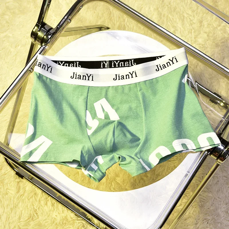 Men's panties  cotton personalized printing student young boyfriend force max boxers breathable comfortable trendy underwear