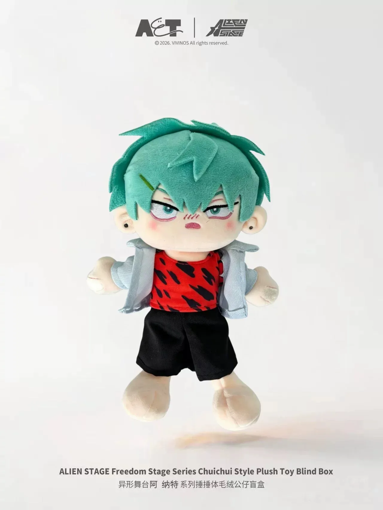Original ALIENSTAGE Anakt Art High School Squishy Blind Box Q Ver. Version Slow Rebound Squeeze Figure Anime Sammlerstück Geschenkspielzeug – Detail 5