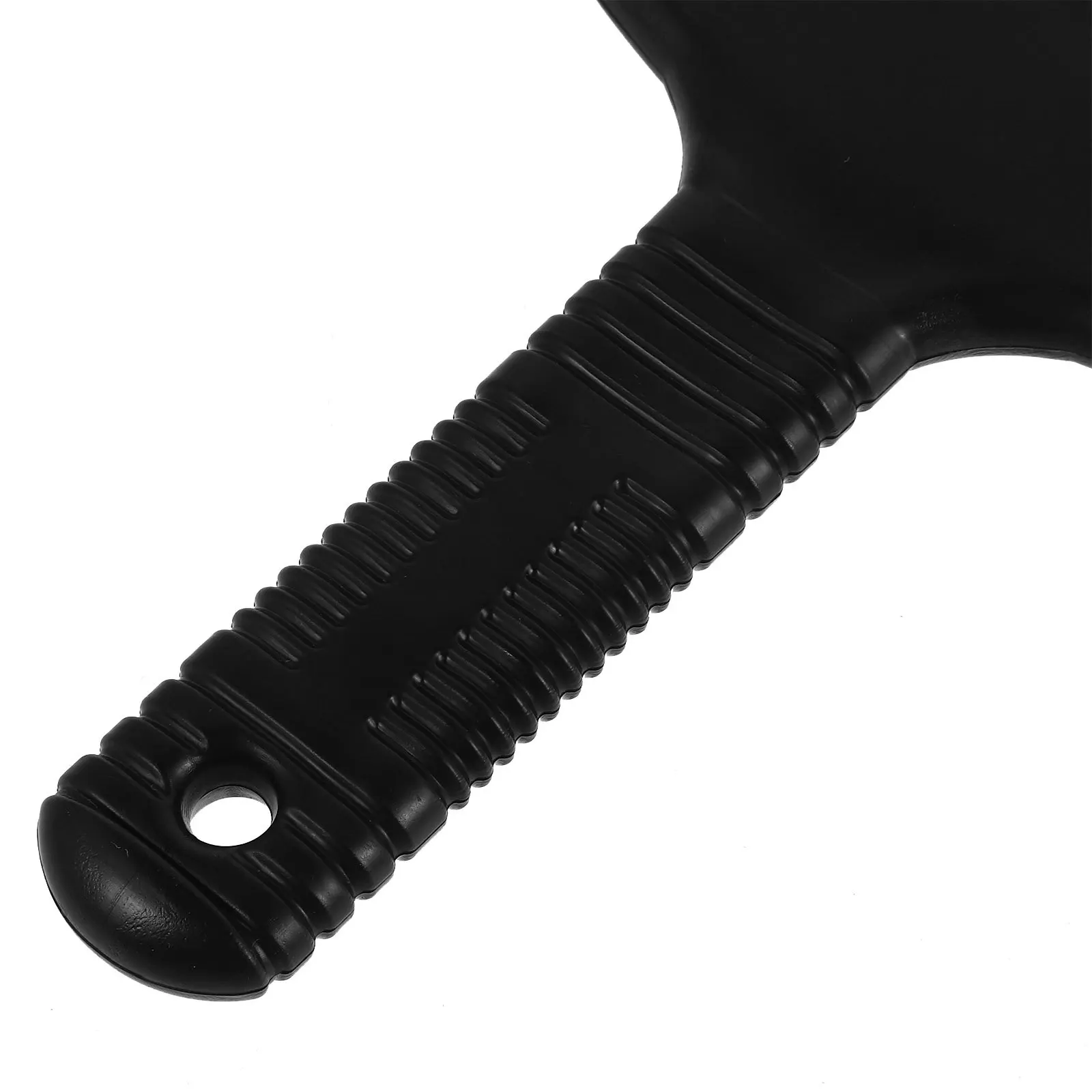 Runder Handspiegel mit Griff, große, klare Sicht für Friseure, Friseure, Salongebrauch, Reisen, Pflege, Styling, Reise-Handspiegel