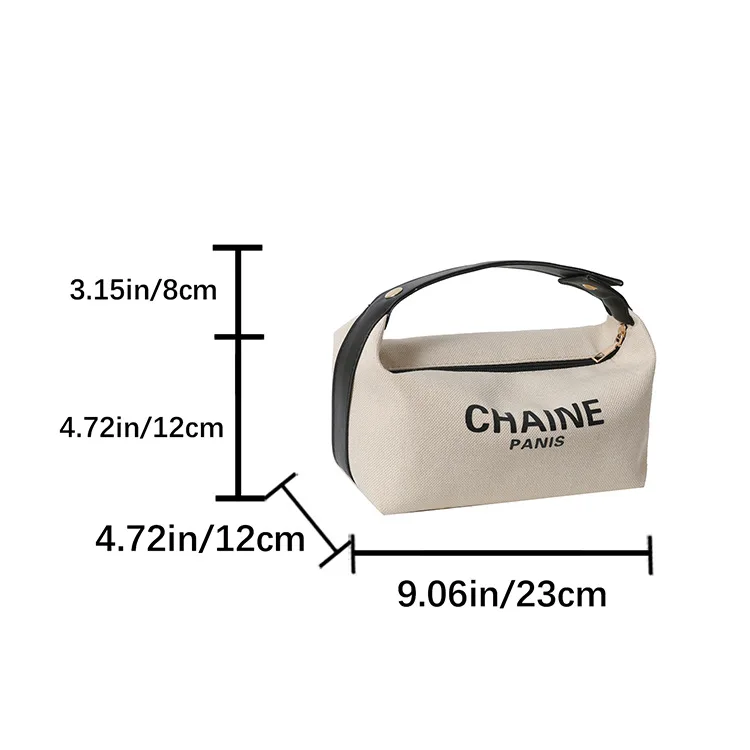 23*12*12cm Large Capacity Travel Cosmetic Bag Portable Women Makeup Case Waterproof Multifunctional Organizer Storage Bag