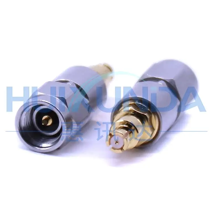 3.5/SMP-JKG Precision Stainless Steel 26.5G High Frequency Test Adapter 3.5 Rotation SMP Female Connector