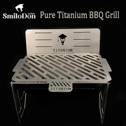 Smilodon- Titanium BBQ Grill Camping Charcoal Barbecue Grills Outdoor Picnic Portable Folding Stove Stand
