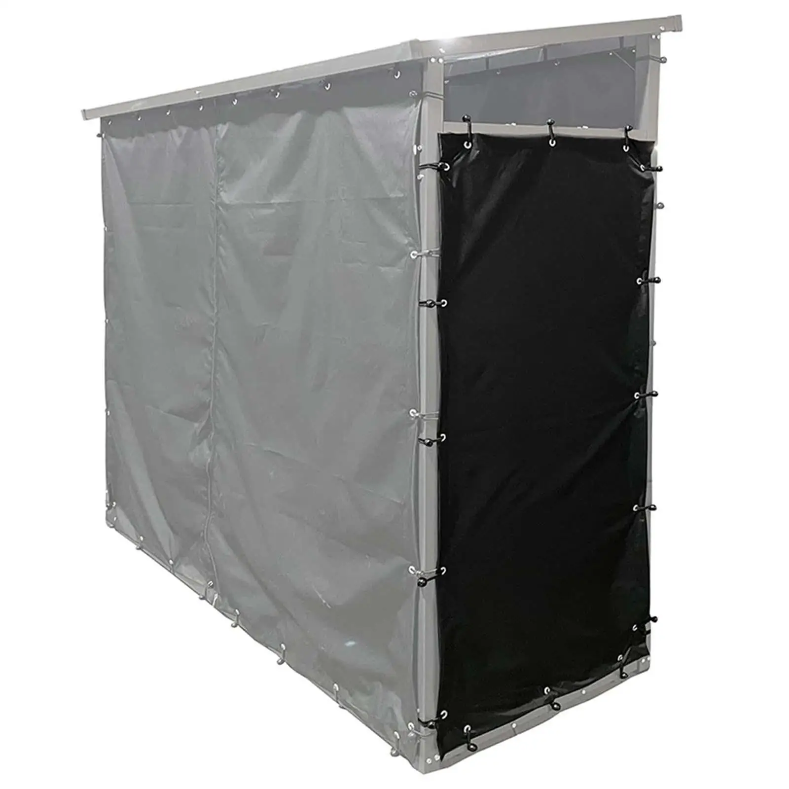 Weatherproof Firewood Rack Cover Curtain Tarpaulin Sheet for Camping Wood Shelter Rain Wind Guard