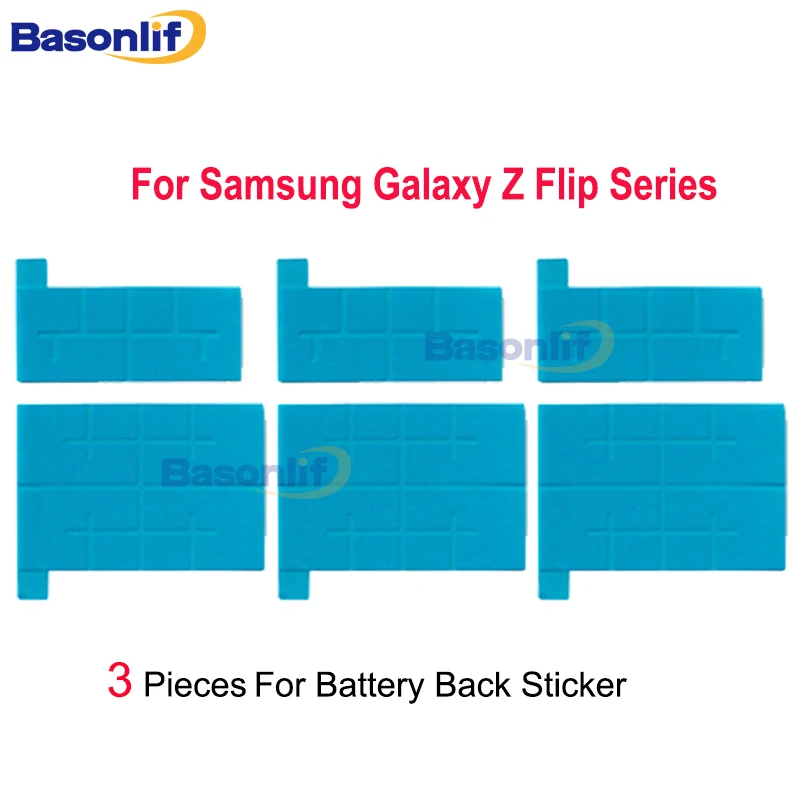 

1-3 шт. задняя батарея, водонепроницаемая оригинальная клейкая наклейка, замена для Samsung Galaxy Z Flip5 4 3 Flip 5 F731 F721 F711 Series