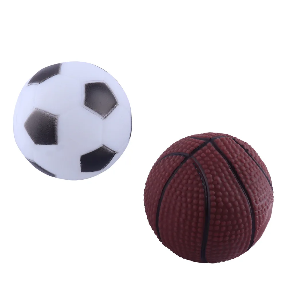 Manufacturer Wholesale Football Basketball Design Dog Vinyl Toy