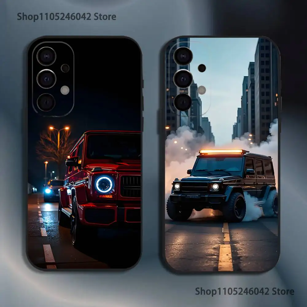 

Sports Car M-Mer-ced-es-S G For Samsung Phone Case S25,S24,S21,S22,S23,S30,Ultra,S20,Plus,Fe,Lite,5G Black Cover