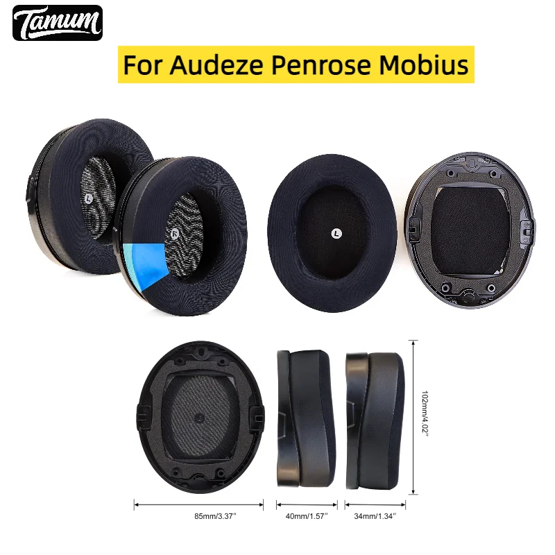 

Replacement Earpads Headband for HyperX Cloud Orbit S Headset Ear pads Headphones Leather Sleeve Earphone Earmuff