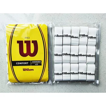 10Pcs Original Wilson Tennis Grip Overgrip Tennis Racket Grip Padel Racket Badminton Overgrip 10pcs Tennis Overgrip Beach Tennis