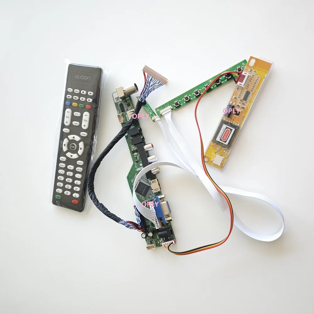 

TV Controller board kit for HT141WXB LP133WX1 LTN121W11280X800 VGA HDMI-compatible USB RF LCD panel AV screen monitor DIY