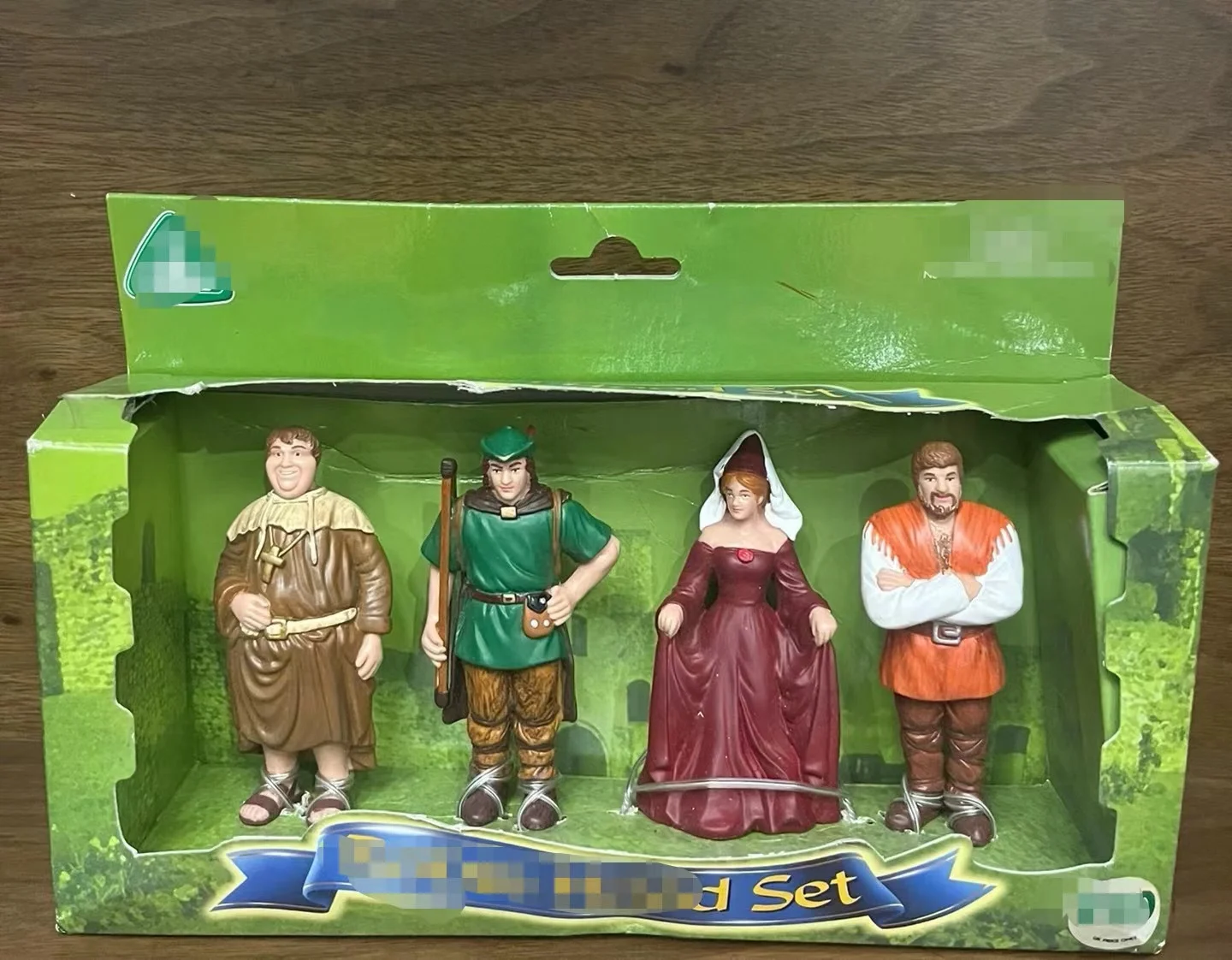 3.75 inch  pvc figure model  toy   robinhood  set out of  print