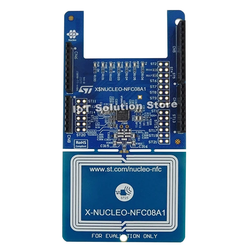 X-NUCLEO-NFC08A1 Low Voltage 3-phase Brushless DC Motor Driver Expansion Board based on STSPIN233 for STM32 Nucleo